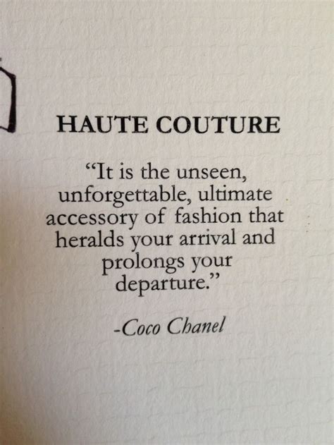 haute couture quotes.